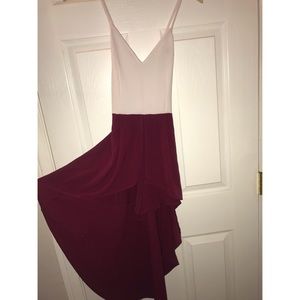 White and Red Romper